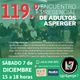 Foto grupal de participantes de la reunión presencial, con datos del evento y logos de organizaciones UFA, RedEA, LAs7.